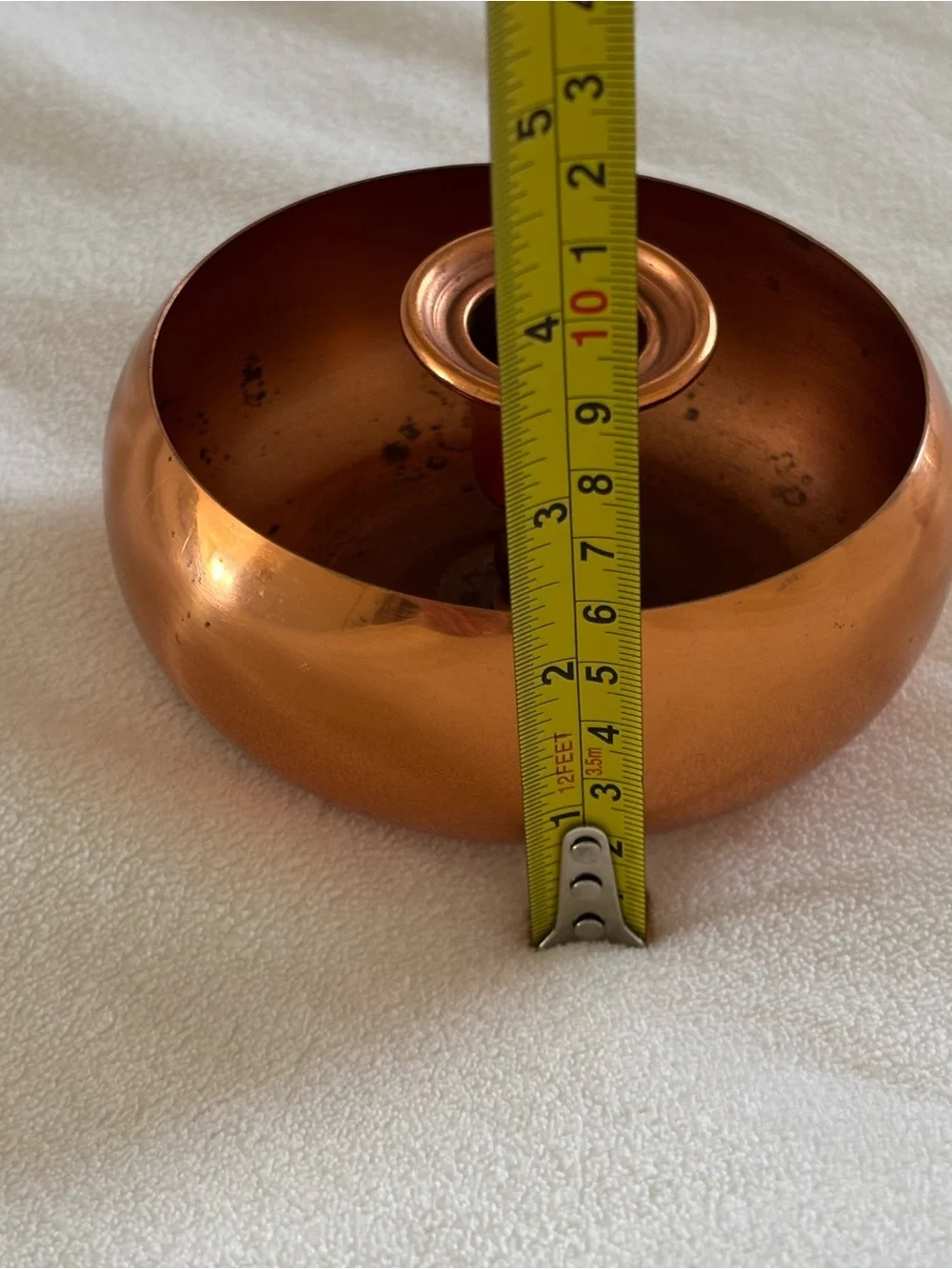 Vintage Solid Copper Candle Holders Set of 2 MCM Made in USA